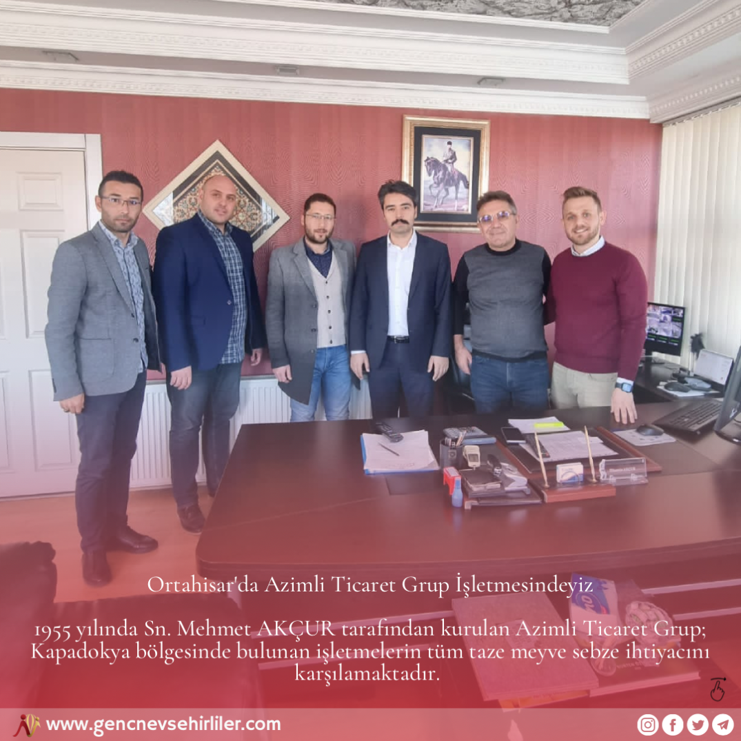 Ortahisar'da Azimli Ticaret Grup İşletmesindeyiz