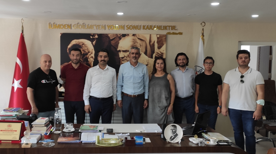 Hacıbektaş Belediye Başkanı Arif Yoldaş ALTIOK\'a ziyaret