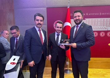 TBMM toplantı salonu Nevşehirlilerle doldu taştı