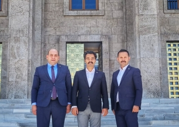 Cumhuriyet Başsavcı Vekili Dr. Necip SARI'dan Tbmm'de Ziya AĞCA'ya Ziyaret