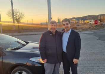 Derinkuyu Şoförler ve Otomobilciler Odası Başkanı Mustafa Sarı ile görüşme gerçekleştirdik. 