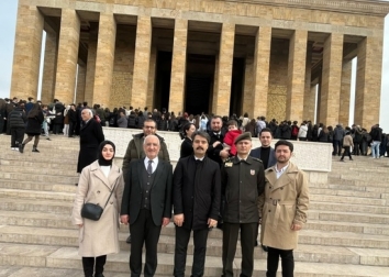 Anıtkabir Komutanlığında Üsteğmen Bekir Dirican’a Ziyaretimiz 