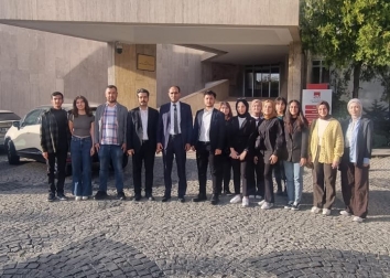 Hacı Bayram Veli Üniversitesi Rektör Yardımcısı Sayın Prof. Dr. Kürşat Göktürk’e ziyarette bulunduk. 