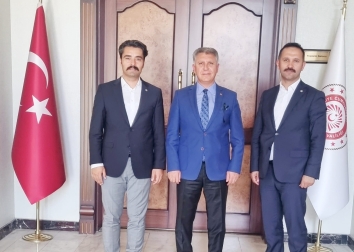 Cumhuriyet Başsavcı Vekili Dr. Necip SARI'dan Tbmm'de Ziya AĞCA'ya Ziyaret