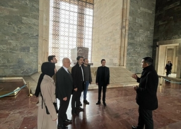 Anıtkabir Komutanlığında Üsteğmen Bekir Dirican’a Ziyaretimiz 