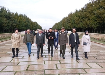 Anıtkabir Komutanlığında Üsteğmen Bekir Dirican’a Ziyaretimiz 