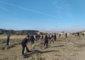 Genç Nevşehirliler Derneği & Faf Vana Sanayi Ağaç Dikimi Etkinliği 