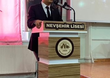 Başkanımız Sn. Ziya AĞCA Nevşehir Lisesi Kariyer Günlerine Katıldı