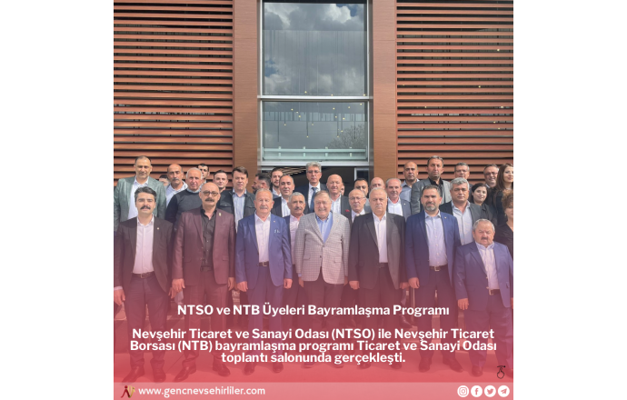 NTSO ve NTB Üyeleri Bayramlaşma Programı