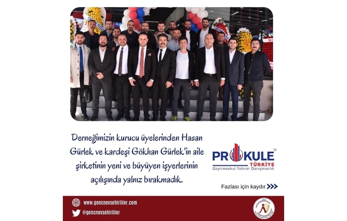 Prokule Türkiye Gayrimenkul Yatırım Danışmanlık Açılışına Katıldık