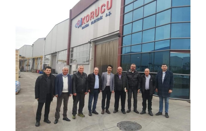 Korucu Makina Elektrik A.Ş'nin sahibi, değerli hemşehrilerimiz Nuri KORUCU ve Hakan KORUCU'yla bir araya geldik.