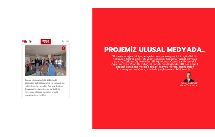 Projemiz Ulusal Medyada